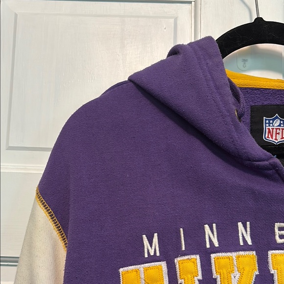 NFL Minnesota Vikings Purple and Gold Hoodie - Picture 3 of 9